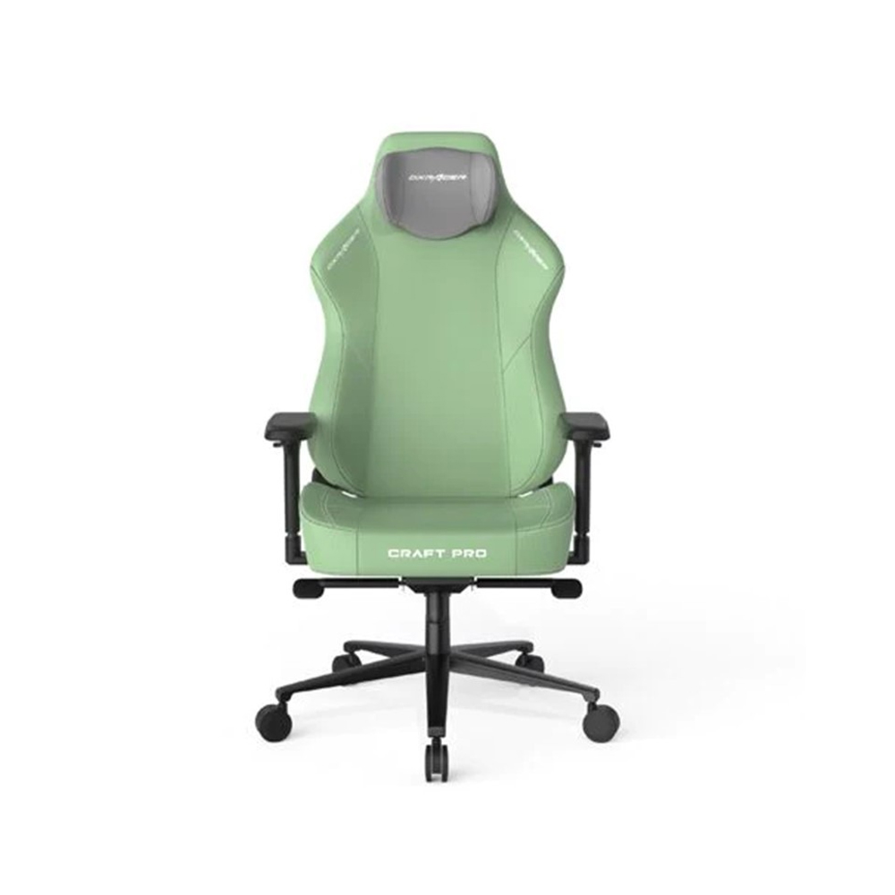 [NS012254] DXRacer Craft Pro Classic Unique Embroidery Ergonomic Support Gaming Chair - Green