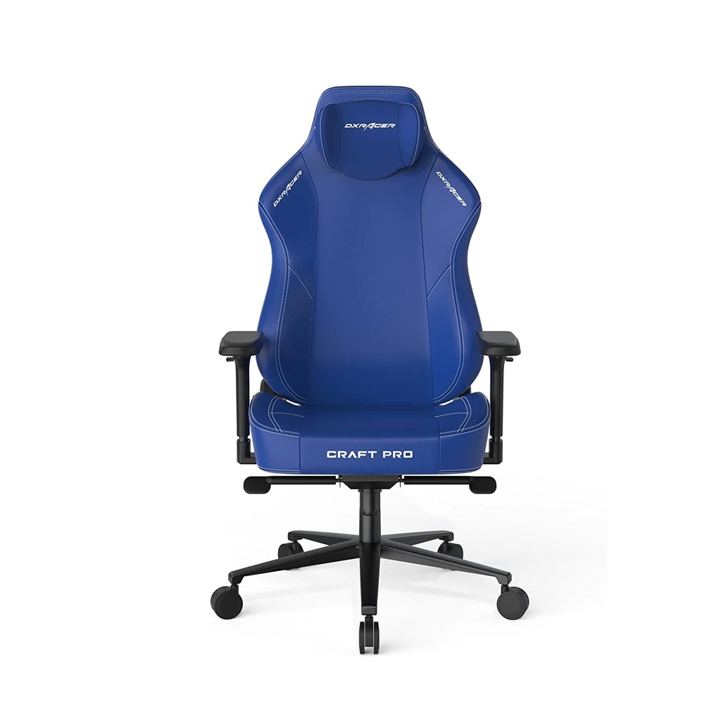 DXRacer Craft Pro Classic Unique Embroidery Ergonomic Support Gaming Chair - Indigo