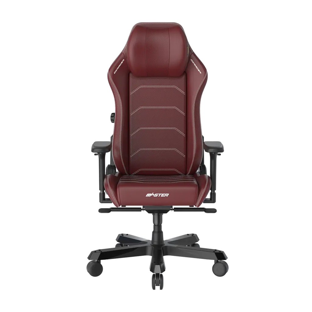 [NS028995] DXRacer Master Series 4D Integrated Lumbar Support Height Adjustable Headrest 4D Armrest Multi-functional Tilt Mechanism - Maroon