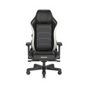 DXRacer Master Series Gaming Chair Microfiber Leather, 4D Armrest, High Density Mold Shaping Foam - Black & White