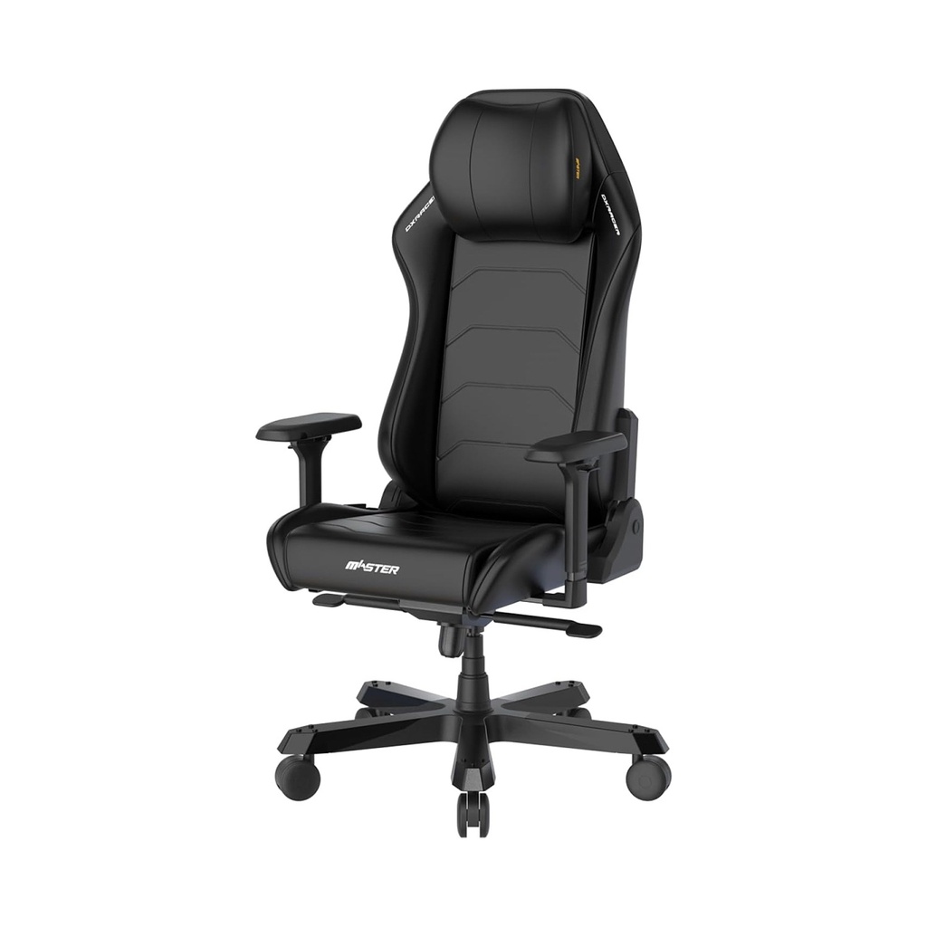 [NS030325] DXRacer Master Series Gaming Chair, Adjustable 4D armrests,Height-Adjustable Headrest, Integrated lumbar support - Black