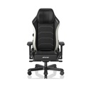 DXRacer Master XL 4D Integrated Lumbar Support Height Adjustable Headrest 4D Armrest Multi-functional Tilt Mechanism - Black/White