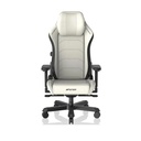 DXRacer Master XL 4D Integrated Lumbar Support Height Adjustable Headrest 4D Armrest Multi-functional Tilt Mechanism - White/Black