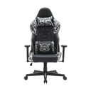 GameOn Call Of Duty Material PU + PVC, Arm Rests 4D, Adustable, Gas Lift 80mm Class 4, Frog Mechanism - Grey & black