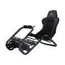 PlaySeat Trophy Logitech G Edition Aluminum, Fabric, Steel, Headrest Cushion, Upholstered backrest, Upholstered seat - Black