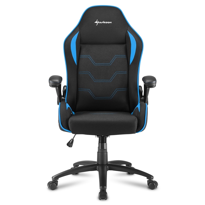 [NS003217] Sharkoon ELBRUS 1 Fabric Material Gaming Chair - Black/Blue