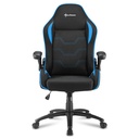 Sharkoon ELBRUS 1 Fabric Material Gaming Chair - Black/Blue
