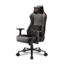 Sharkoon SKILLER SGS30 Adjustable Backrest Angle, Headrest & Lumbar Cushion, Adjustable Armrests 3D, Adjustable Tilt Angle - Black/Red