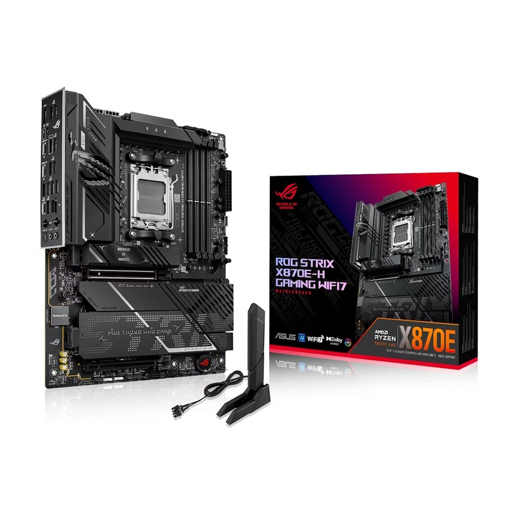 [NS031058] Asus AMD Rog Strix X870E-H WIFI DDR5 Gaming MotherBoard