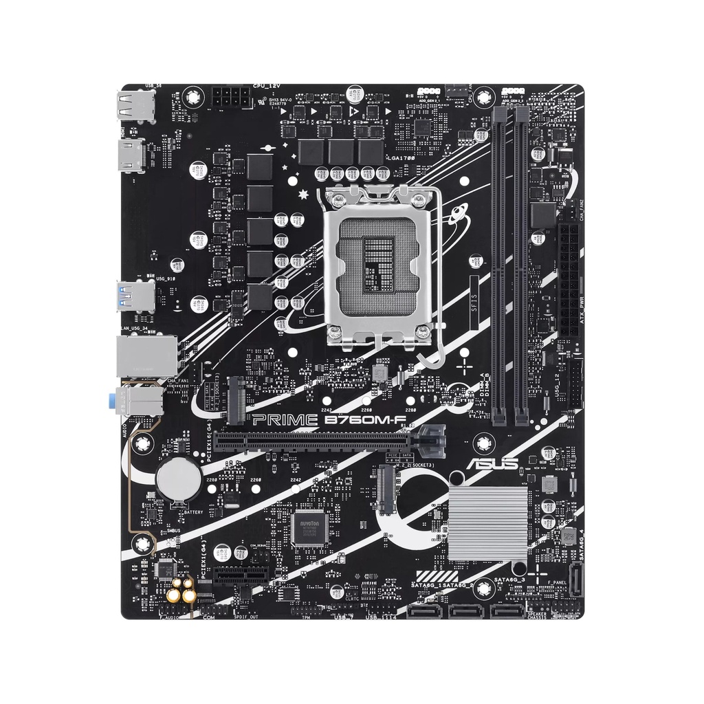 [NS032344] Asus Intel Prime B760M-F WIFI DDR5 MotherBoard