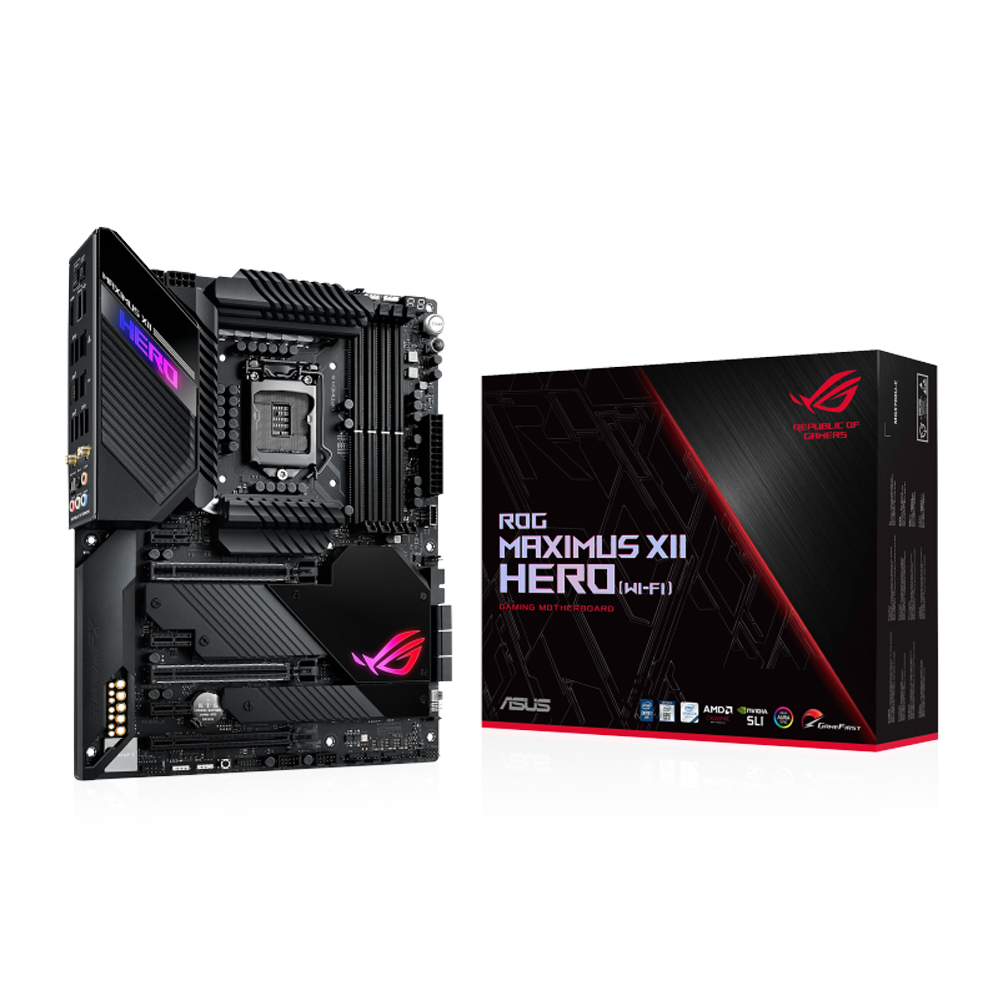 [NS000522] Asus Intel ROG Maximus Xll Hero (Wi-Fi) Gaming MotherBoard