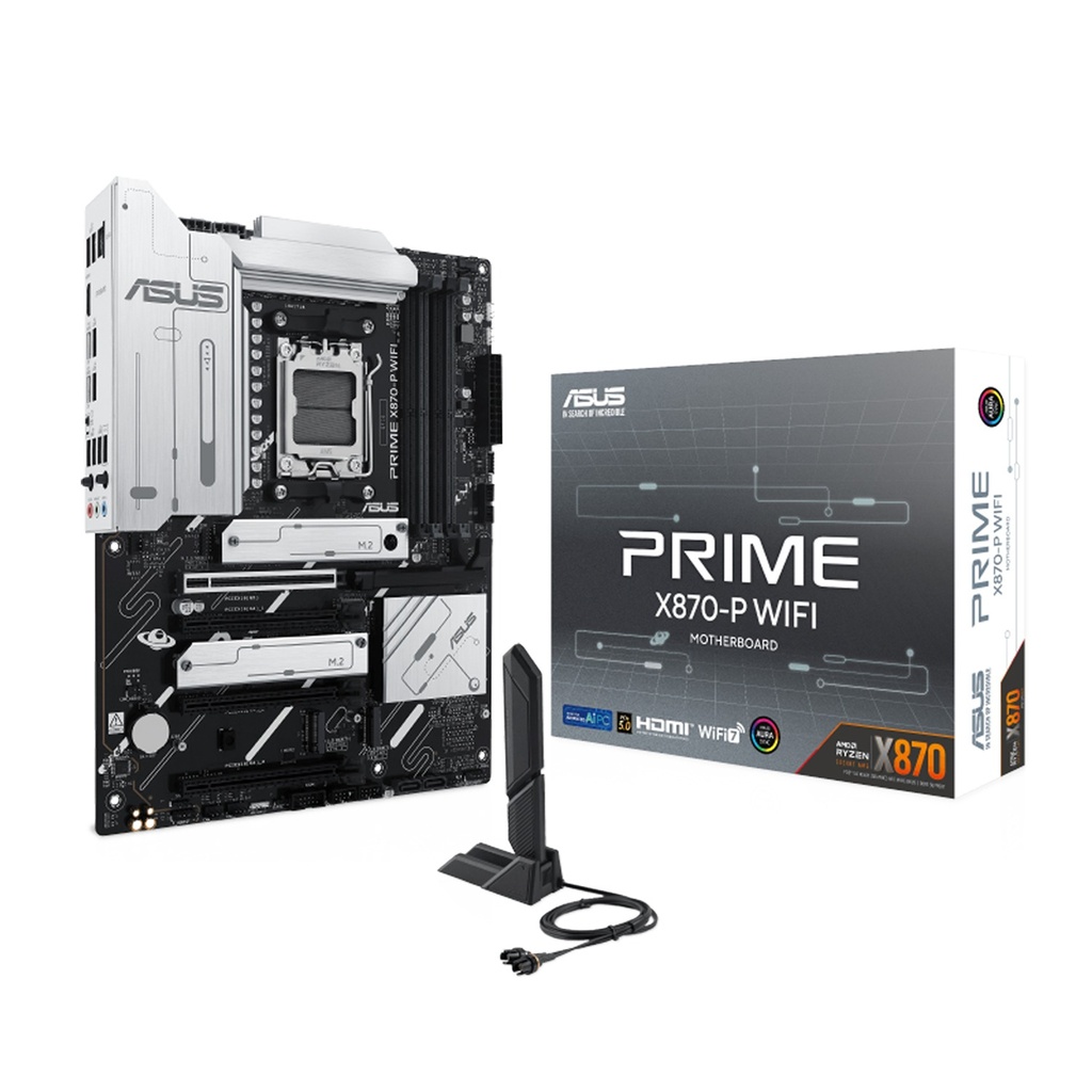 [NS026362] Asus Prime X870-P AMD Ryzen Wi-Fi 7 Gaming Motherboard