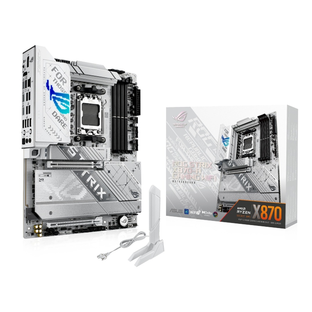 Asus Rog Strix X870-A AMD Ryzen Wi-Fi 7 Gaming Motherboard
