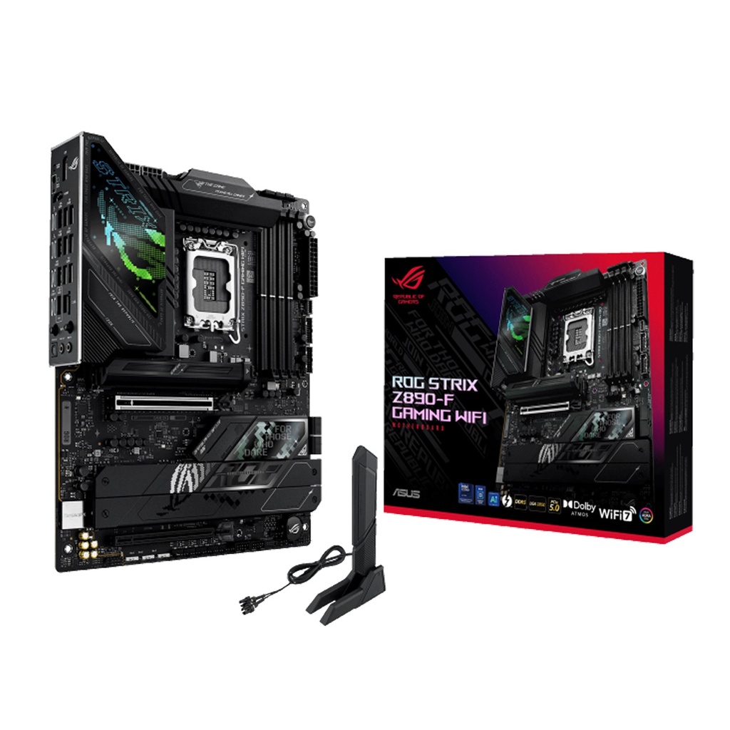 ASUS ROG STRIX Z890-F Gaming WIFI 7, Ai PC Ready, PCIe 5.0, DDR5 Motherboard