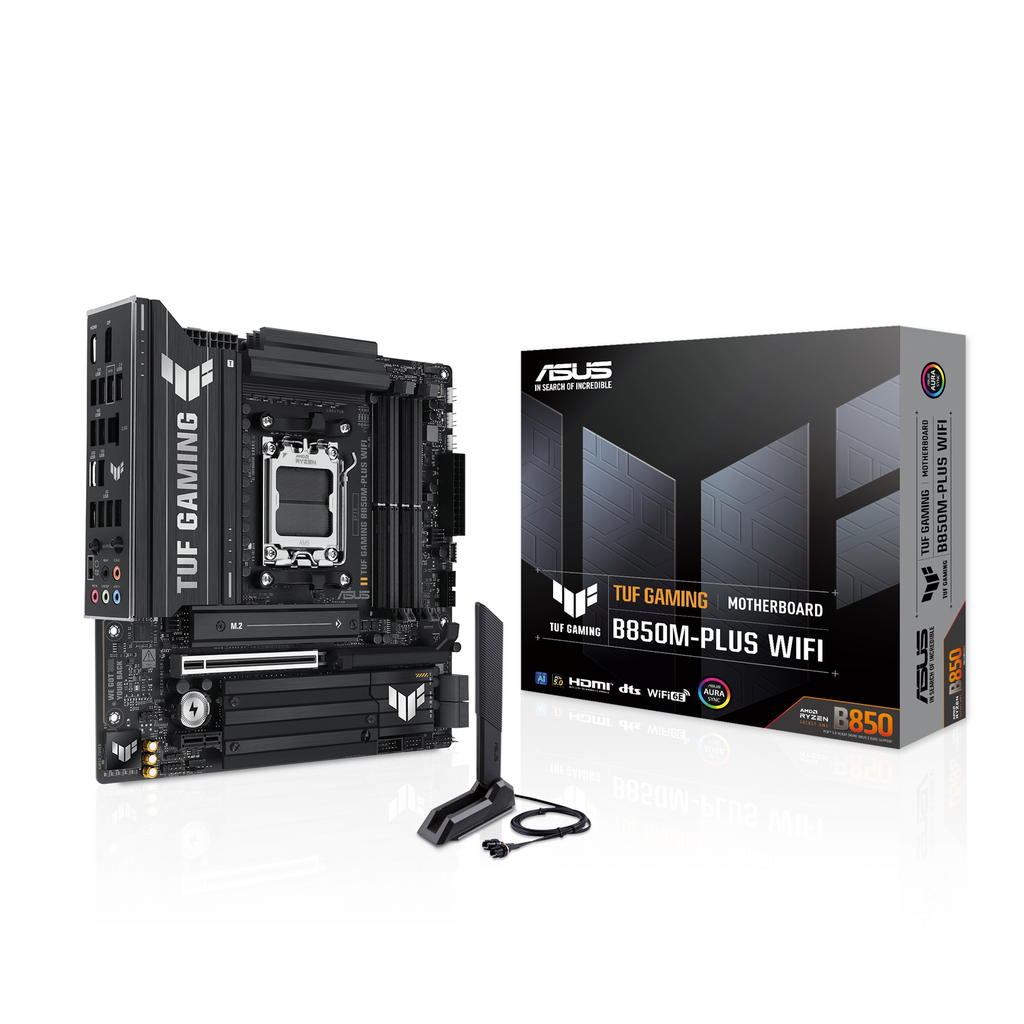 [NS027687] Asus Tuf Gaming B850M-Plus Wifi AMD Ryzen Gaming MotherBoard