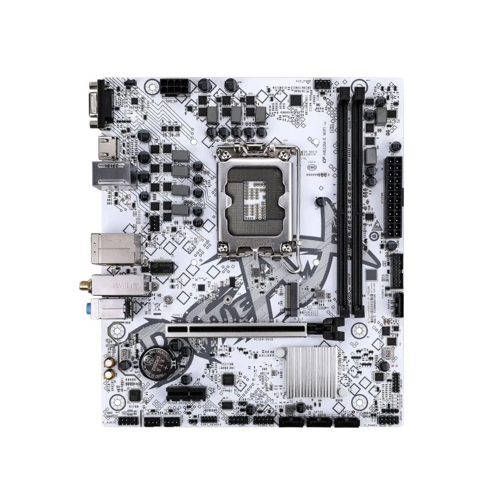 [NS031908] Colorful BATTLE-AX Intel H610M-E WIFI V20 DDR4 Motherboard