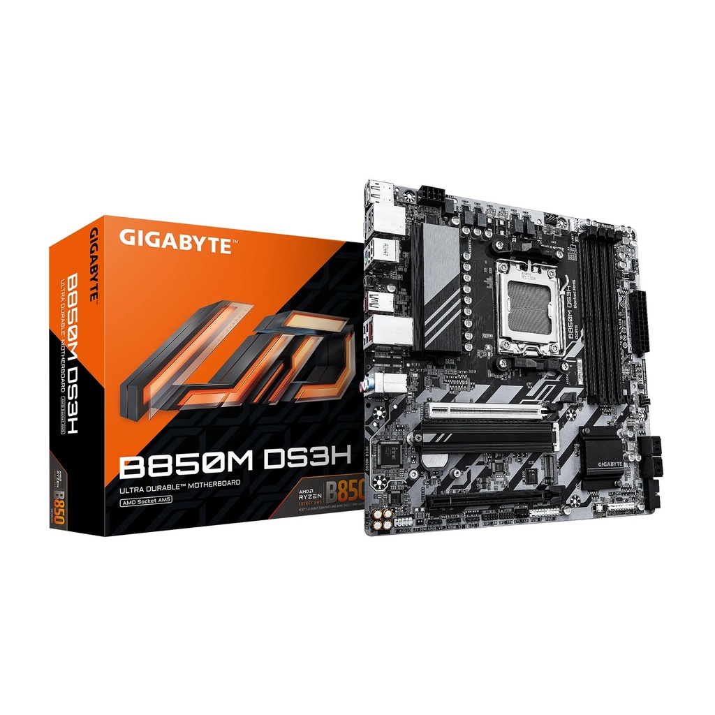 [NS033357] GigaByte AMD B850M DS3H DDR5 Gaming Motherboard