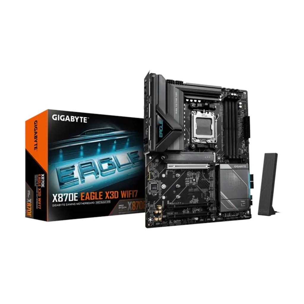 [NS032550] Gigabyte AMD X870E Eagle X3D WIFI7 Gaming Motherboard