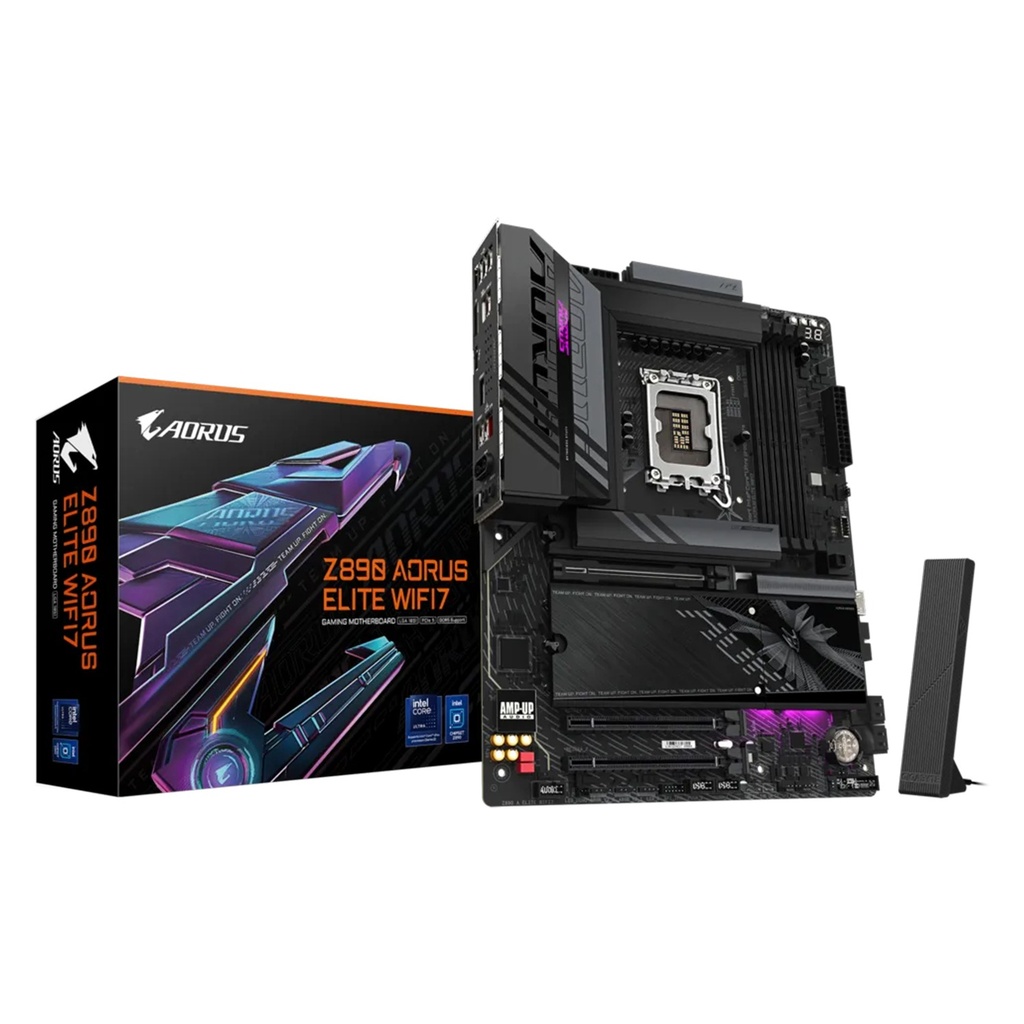 Gigabyte Intel Core Ultra Z890 Aorus Elite Wifi 7 DDR5 Gaming Motherboard