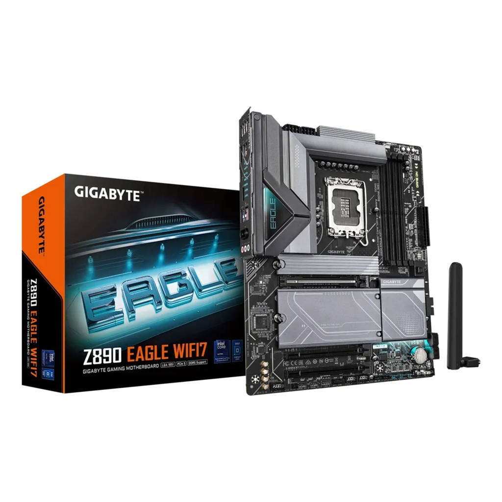 [NS026644] Gigabyte Intel Core Ultra Z890 Eagle Wifi 7 DDR5 Gaming Motherboard