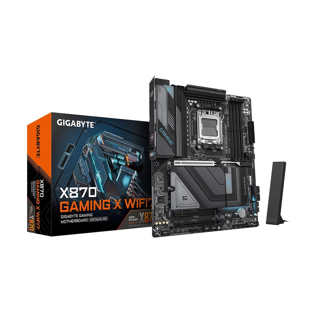 [NS029525] GigaByte X870 Gaming X Wifi7 AMD Ryzen DDR5 Gaming Motherboard