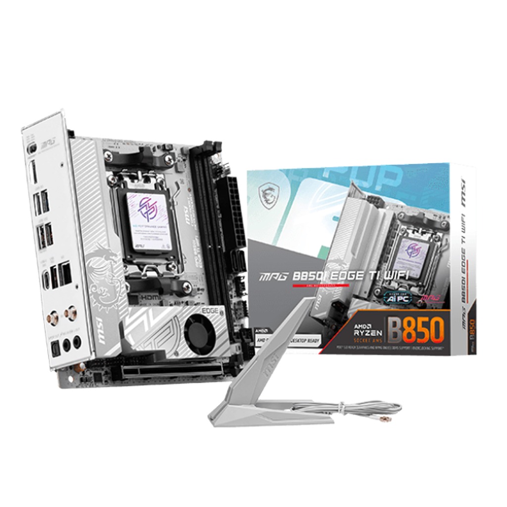 MSI AMD MPG B850I Edge Ti WIFI DDR5 Gaming MotherBoard