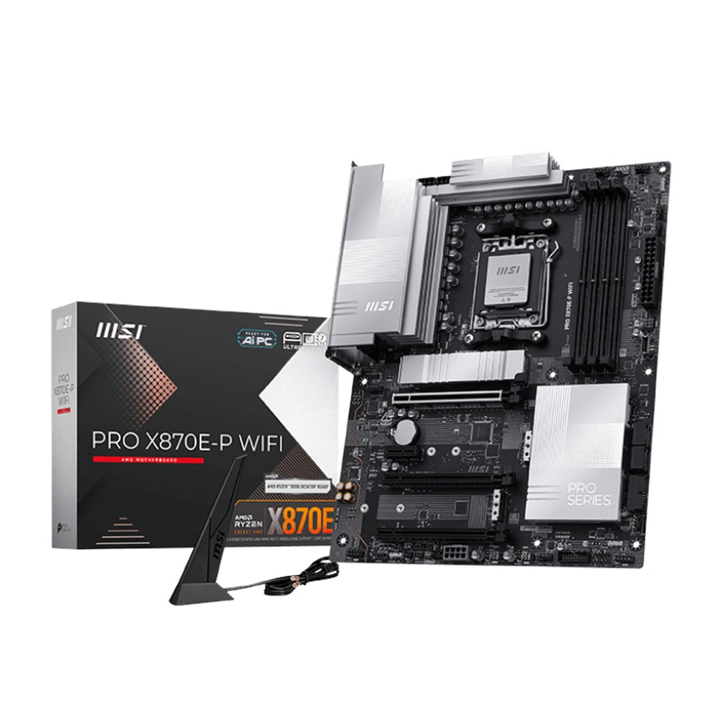 [NS031887] MSI AMD PRO X870E-P WIFI DDR5 Gaming Motherboard