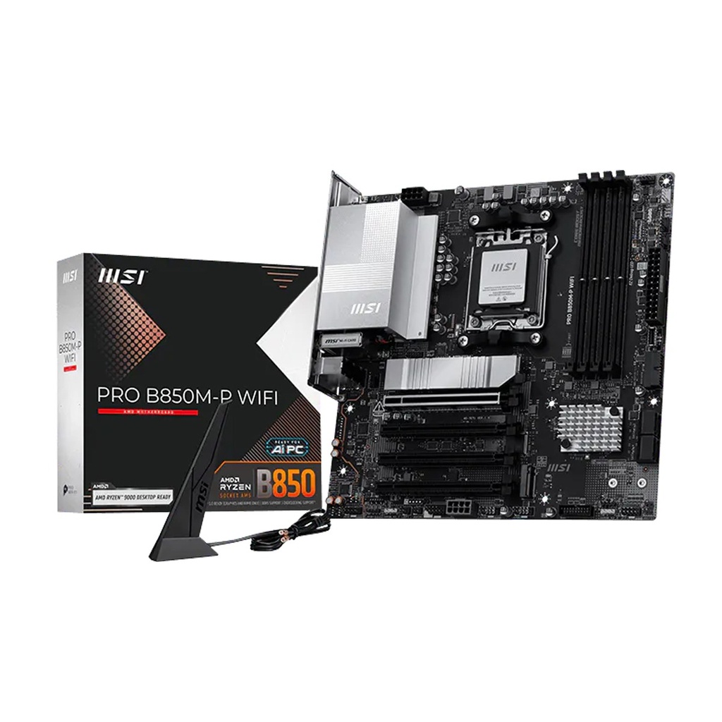 [NS032551] MSI PRO AMD B850M-P WIFI DDR5 Motherboard