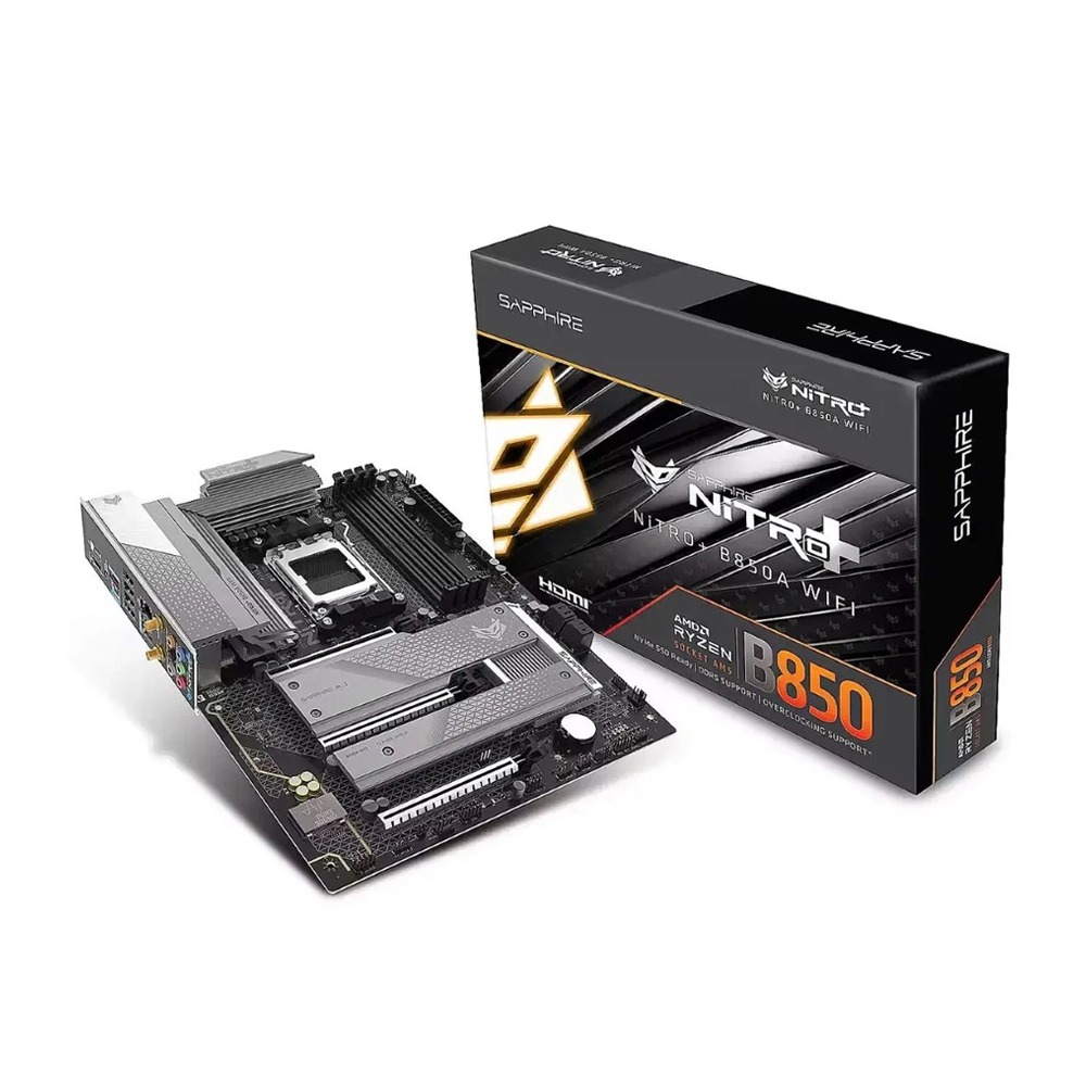 [NS032977] Sapphire Nitro+ AMD B850A WIFI7 DDR5 Motherboard