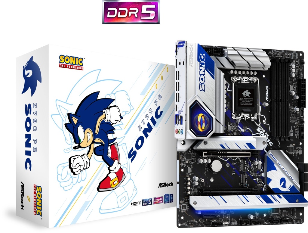 [NS027347] Asrock Z790 PG Sonic - LGA 1700 - DDR5 ATX Motherboard