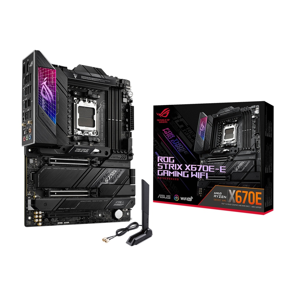 [NS007344] Asus AMD Rog Strix X670E-E Gaming WIFI Motherboard