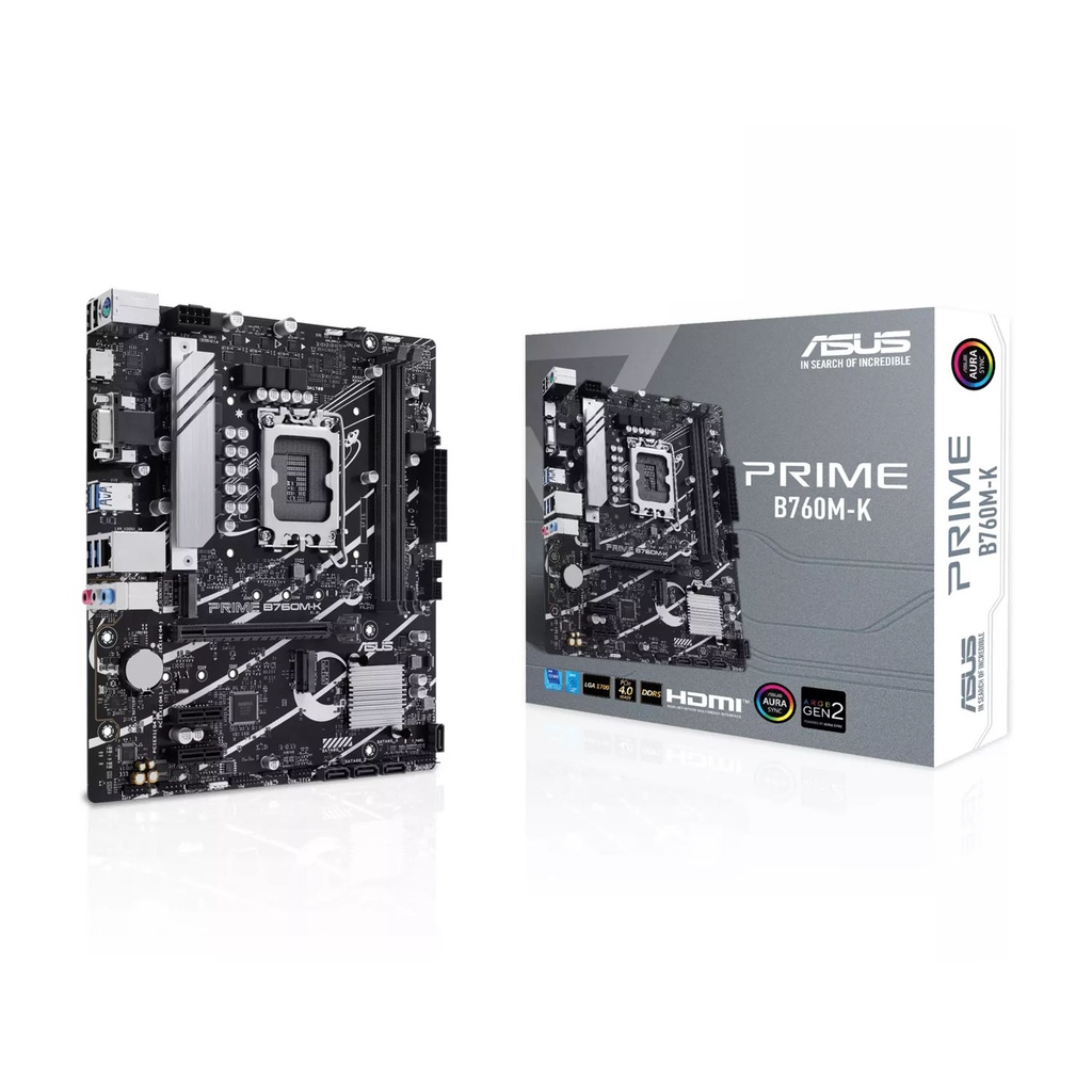 [NS011247] Asus Intel Prime B760M-K DDR5 MotherBoard