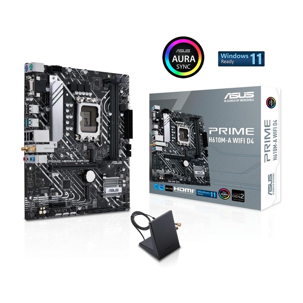Asus Intel Prime H610M-A WIFI D4 MotherBoard