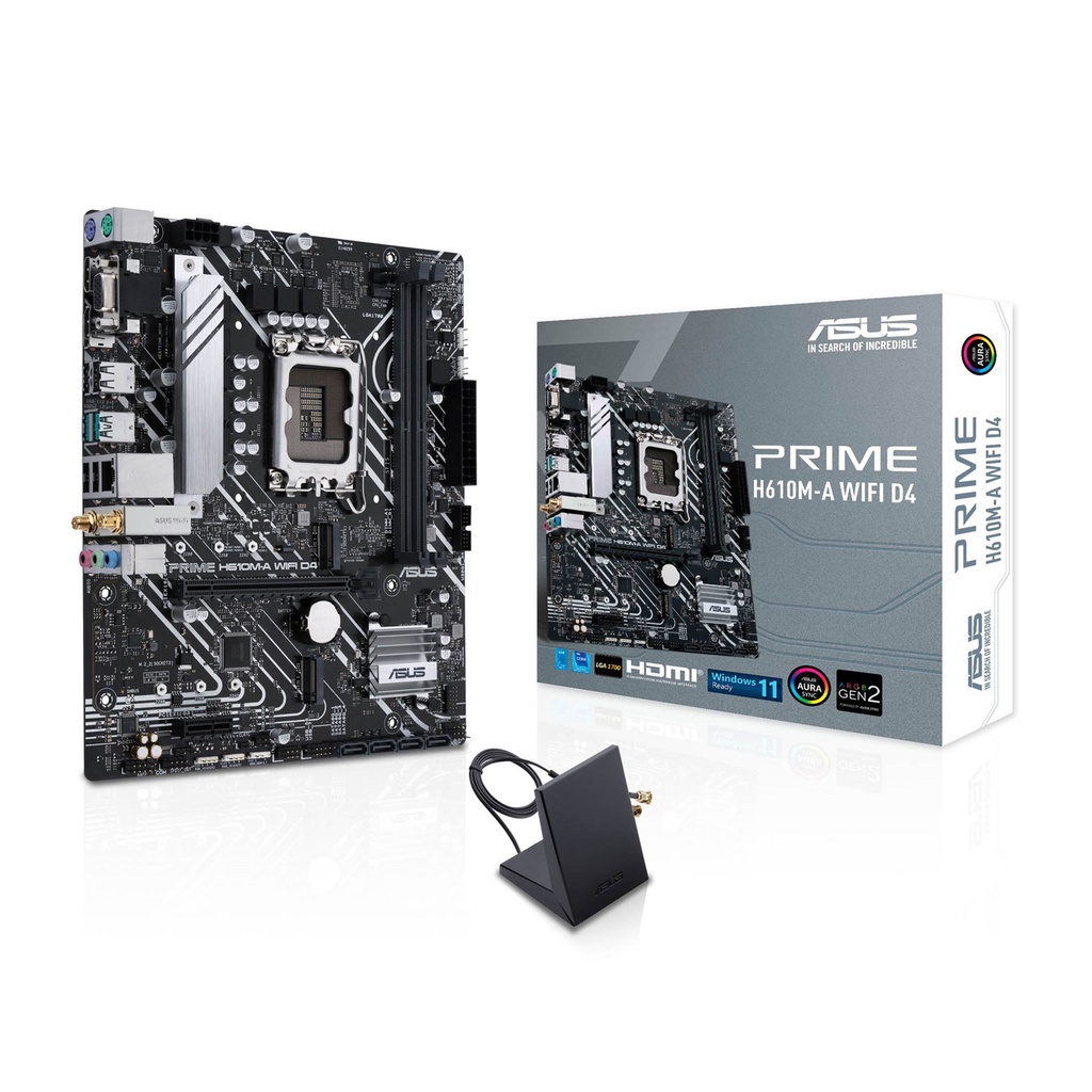 [NS009233] Asus Intel Prime H610M-A WIFI DDR4 LGA1700 MotherBoard