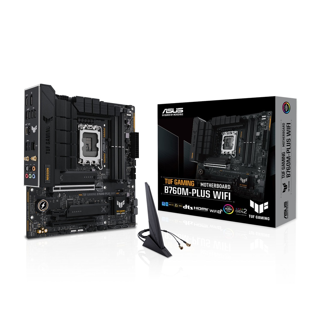 [NS011137] Asus Intel TUF B760M-PLUS WIFI DDR5 Gaming MotherBoard