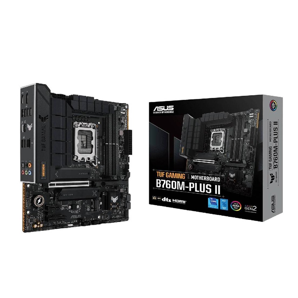 [NS015366] Asus Intel TUF Gaming B760M-PLUS II DDR5 MotherBoard