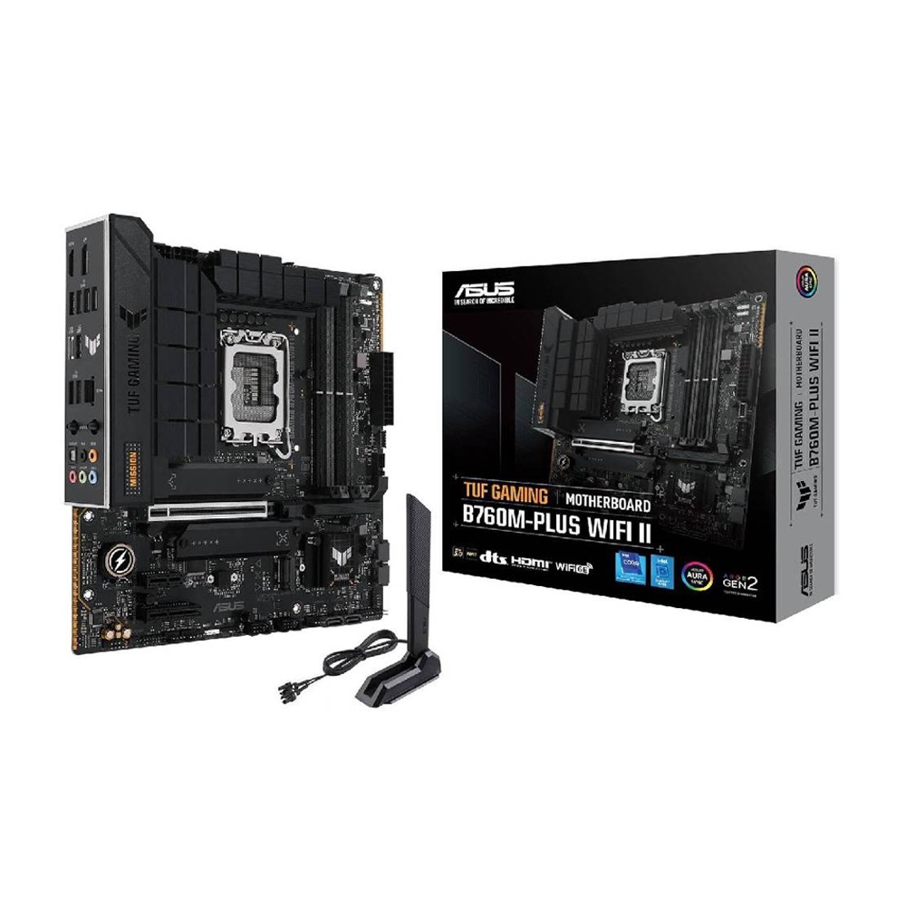 [NS015435] Asus Intel TUF Gaming B760M-PLUS II WIFI DDR5 MotherBoard