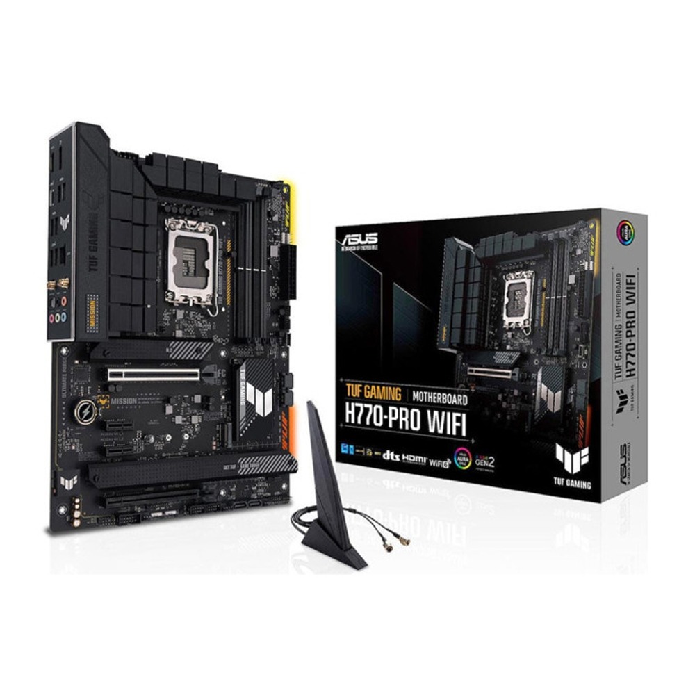 Asus Intel TUF Gaming H770-Pro Wi-Fi, Intel H770 Chipset, DDR5, LGA1700, ATX MotherBoard