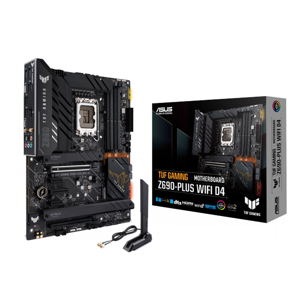 [NS026742] Asus Intel TUF Gaming Z690-PLUS WIFI DDR4 MotherBoard