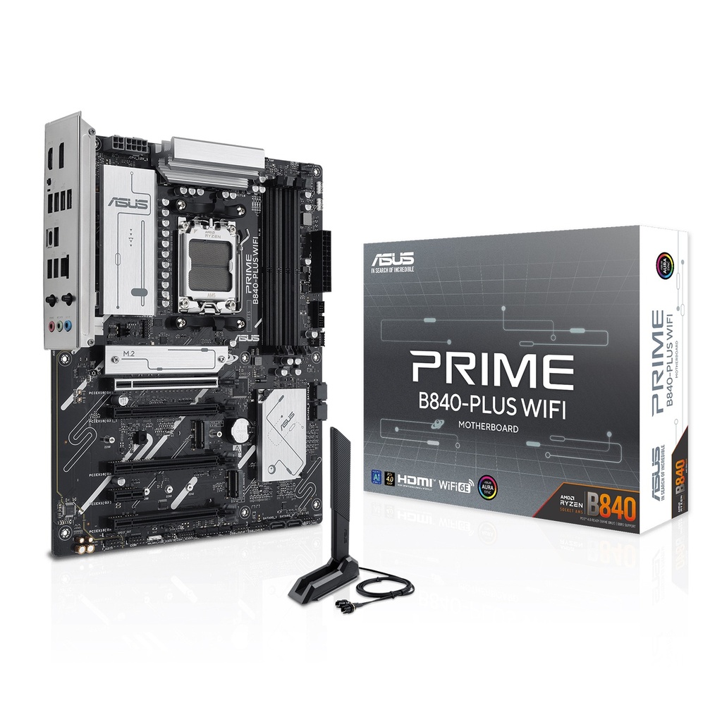 [NS029395] ASUS Prime B840-PLUS WiFi ATX AM5 AMD Motherboard