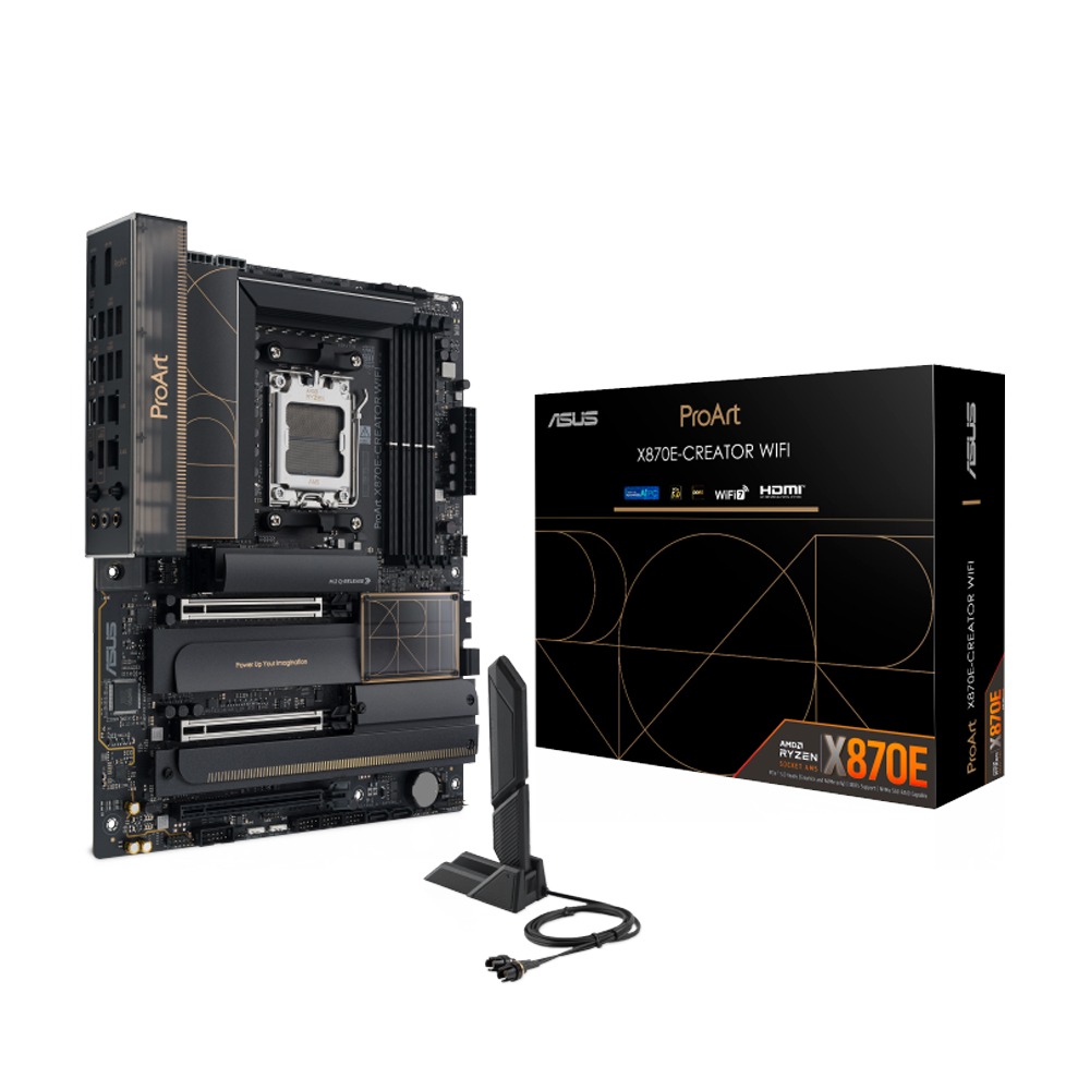 [NS026486] Asus ProArt X870E-Creator AMD Ryzen Wifi7 Ai Gaming MotherBoard