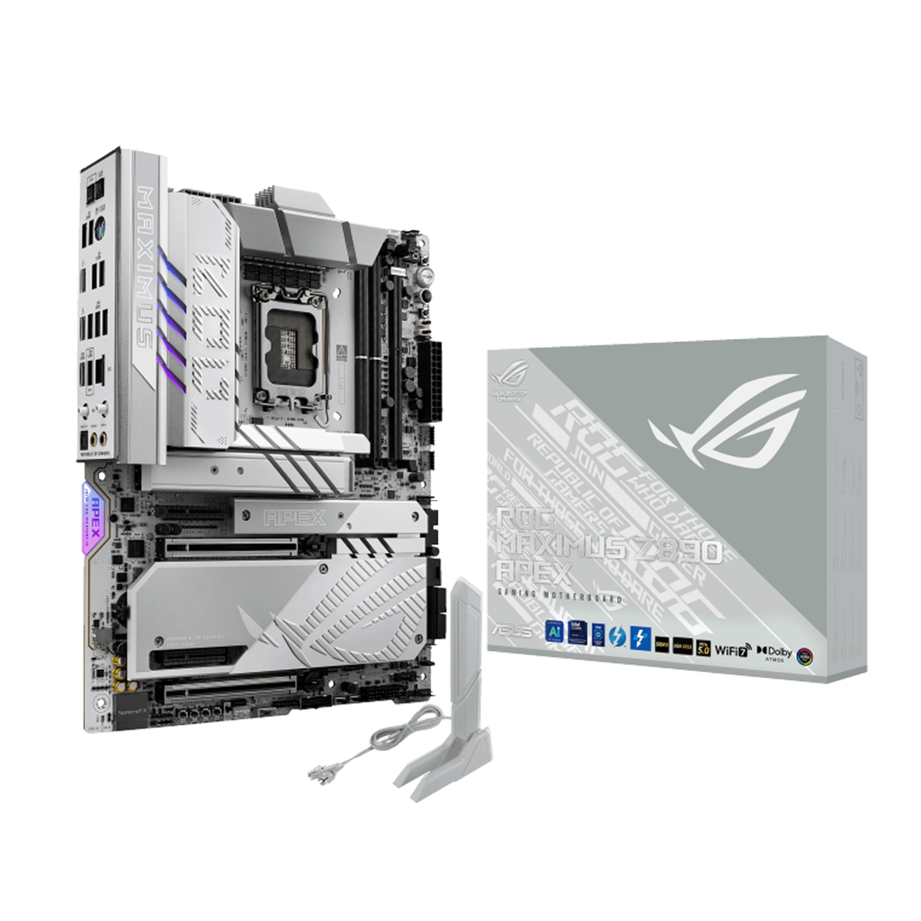 Asus ROG MAXIMUS Z890 APEX WIFI 7, DDR5 ATX Gaming Motherboard
