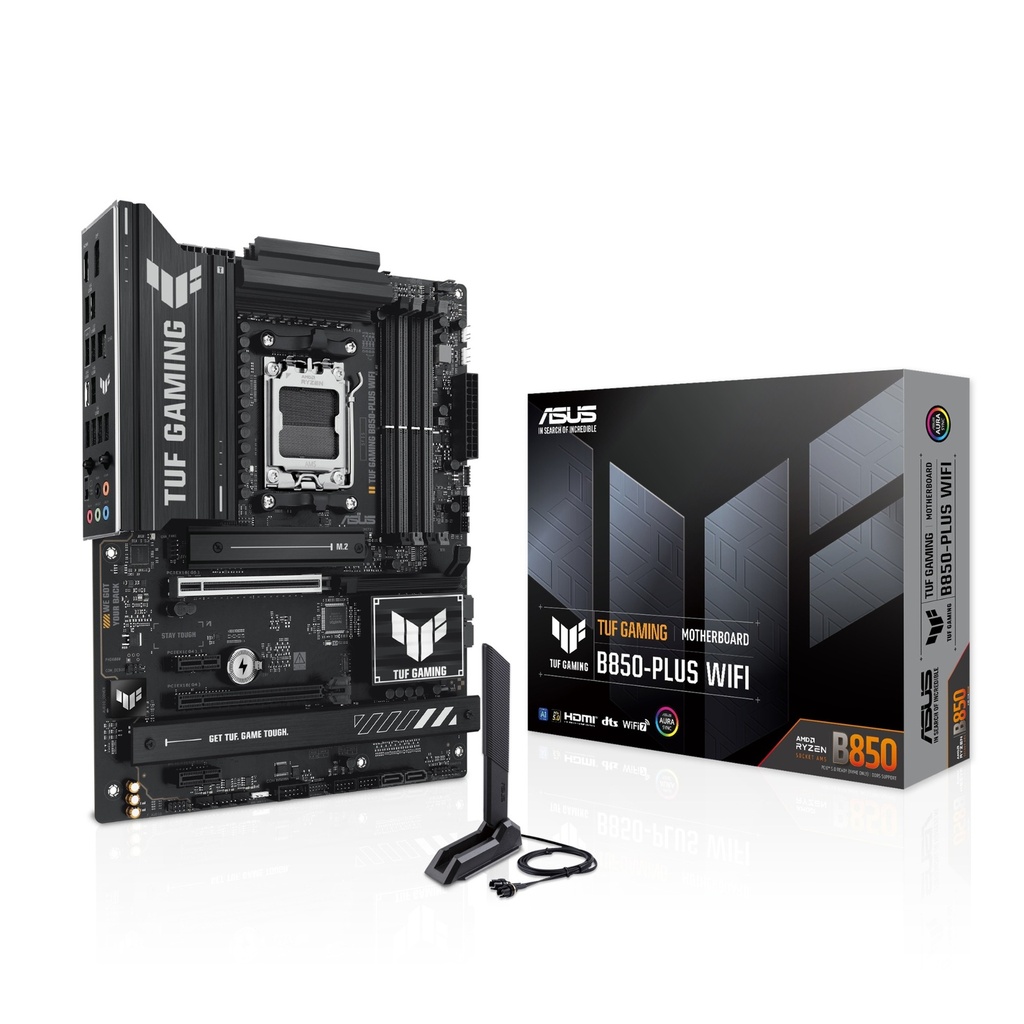 [NS027822] Asus Tuf Gaming B850-Plus AMD Ryzen WIFI 7 DDR5 Gaming MotherBoard
