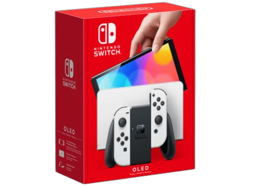 [NSO1U] Nintendo Switch - OLED Model White set (Used)
