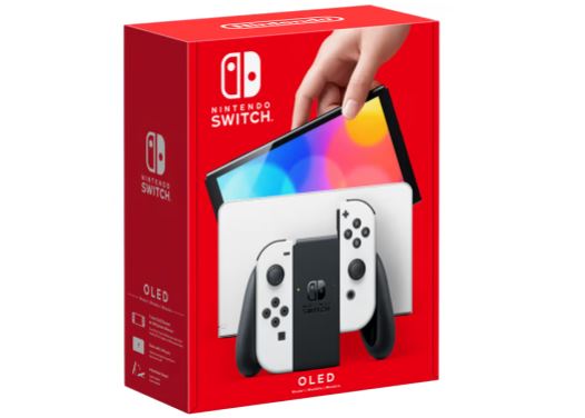 [NSO1U] Nintendo Switch - OLED Model White set (Used)