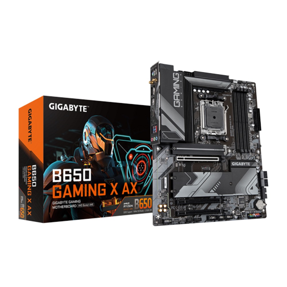 [NS016249] GIGABYTE B650 Gaming X AX DDR5 AMD Ryzen Socket AM5 DDR5 Gaming MotherBoard