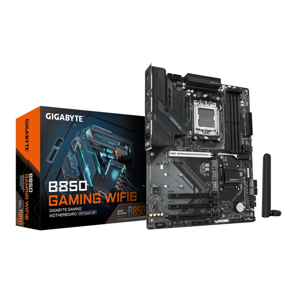 [NS028124] GigaByte B850 Gaming Wifi 6 AMD Ryzen Socket AM5 DDR5 Gaming Motherboard