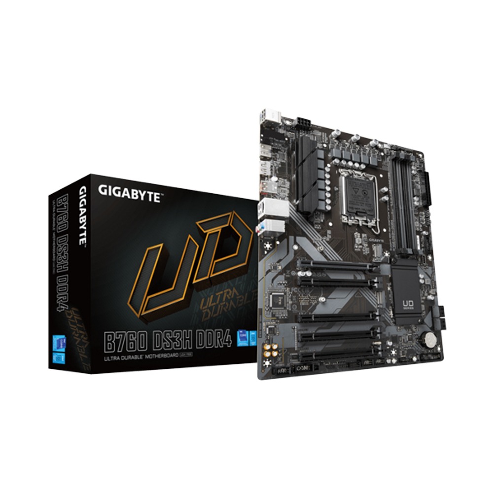 [NS013916] GigaByte Intel B760 DS3H DDR5 Ultra Durable MotherBoard