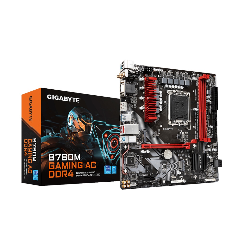 [NS011586] GigaByte Intel B760M Gaming AC DDR4 MotherBoard