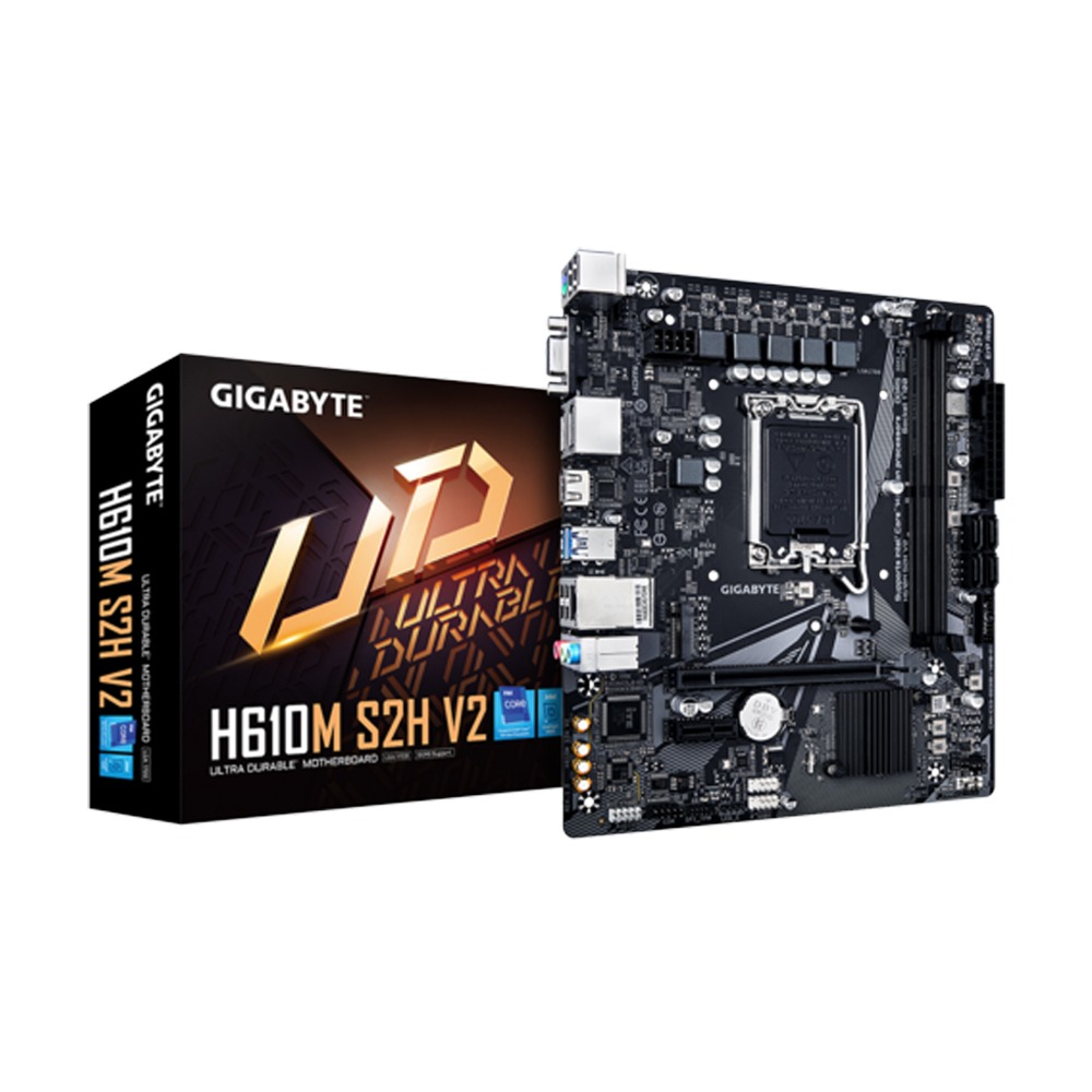 [NS016250] GigaByte Intel H610M S2H V2 DDR5 MotherBoard
